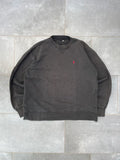 Ralph Lauren schwarzer Crewneck Sweater